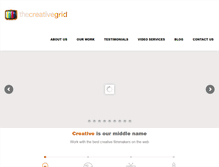 Tablet Screenshot of creativegrid.com